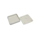Hammond Plastic General Purpose Enclosure IP30, 20 mm x 80 mm x 80 mm, 1551SNAP4GY