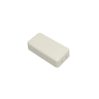 Hammond 1551SNAP Series Plastic General Purpose Enclosure IP30, 20 mm x 40 mm x 80 mm 1551SNAP2GY
