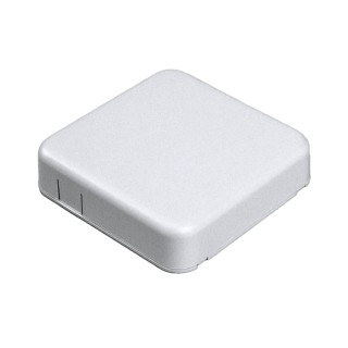 Hammond 1551SNAP Series White White Lid Plastic General Purpose Enclosure IP30 20 mm x 80 mm x 80 mm 1551SNAP4WH