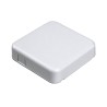 Hammond 1551SNAP Series White White Lid Plastic General Purpose Enclosure IP30 20 mm x 80 mm x 80 mm 1551SNAP4WH