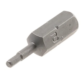 RS PRO Hex Screwdriver Bit Chrome Vanadium Steel 2 mm Hex Drive, 0.25 mm Tip, 25 mm Overall Length 618-954