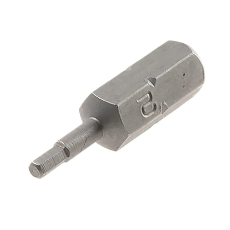 RS PRO Hex Screwdriver Bit Chrome Vanadium Steel 2 mm Hex Drive, 0.25 mm Tip, 25 mm Overall Length 618-954