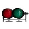 RS PRO Traffic Light LED Beacon Red Green, 2 Lights, 30V Base 228-8638