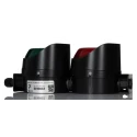 RS PRO Traffic Light LED Beacon Red Green, 2 Lights, 30V Base 228-8638