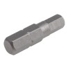 RS PRO Chrome Vanadium Steel Hex Screwdriver Bit 0.25 mm Drive Size, 5 mm Head Size, 25 mm Overall Length Model 618-998
