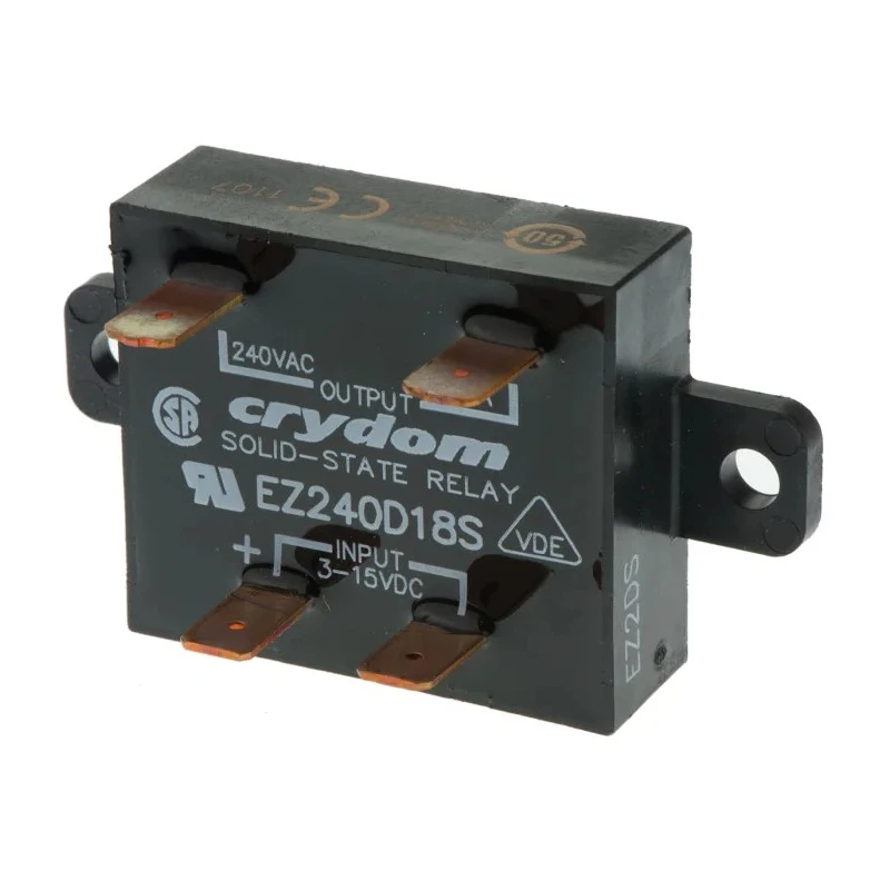 Crydom Solid State Relay Panel Mount 18A Load 280V Load 15V DC Control EZ240D18S