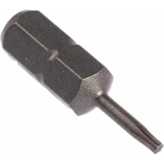 RS PRO Screwdriver Bit T6, 6.35 mm Hex Drive, 25 mm Overall Length, Chrome Vanadium Steel 619-676
