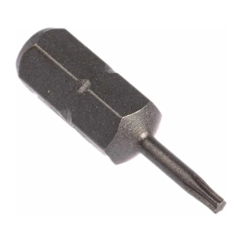 RS PRO Screwdriver Bit T6, 6.35 mm Hex Drive, 25 mm Overall Length, Chrome Vanadium Steel 619-676