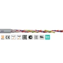 Igus chainflex CF211 Data Cable 28 Cores 0.25mm² 23 AWG Screened PVC Jacket Grey 100m CF211