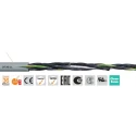 Igus Chainflex CF130.UL Control Cable, 7 Cores, 1mm² 17 AWG, Unscreened, Armoured, Grey Polyvinyl CF130.10.07.UL (100m)