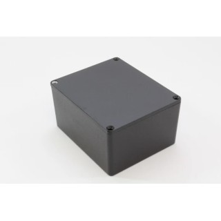 Hammond 1590 Series Black Black Lid Die Cast Aluminium Enclosure IP54 65 mm x 120 mm x 100 mm 