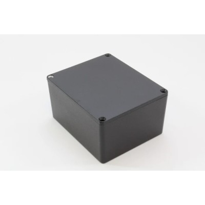 Hammond 1590 Series Black Black Lid Die Cast Aluminium Enclosure IP54 65 mm x 120 mm x 100 mm