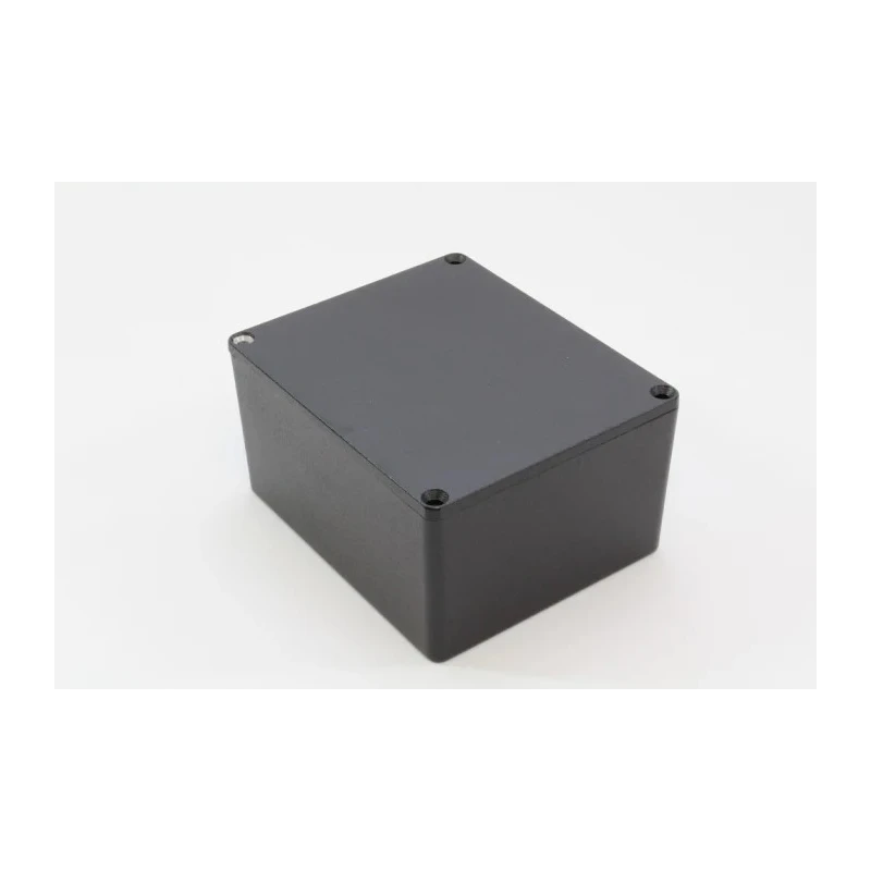Hammond 1590 Series Black Black Lid Die Cast Aluminium Enclosure IP54 65 mm x 120 mm x 100 mm 