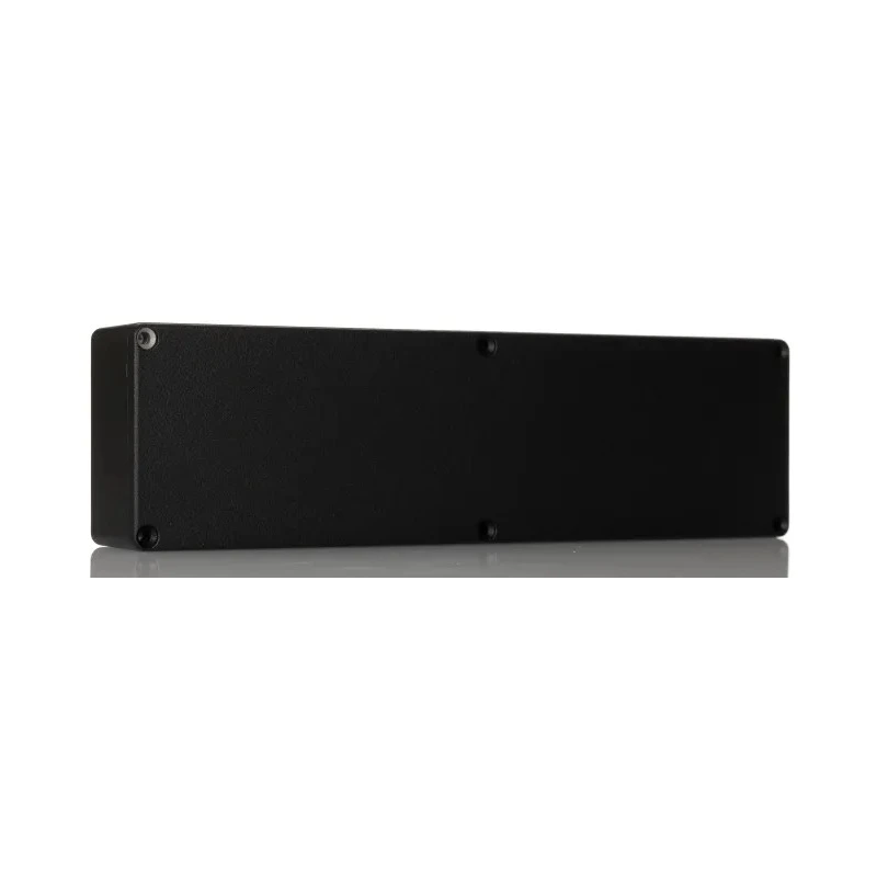 Hammond Die Cast Aluminium Enclosure IP54 Black Lid 35 mm x 254 mm x 70 mm 