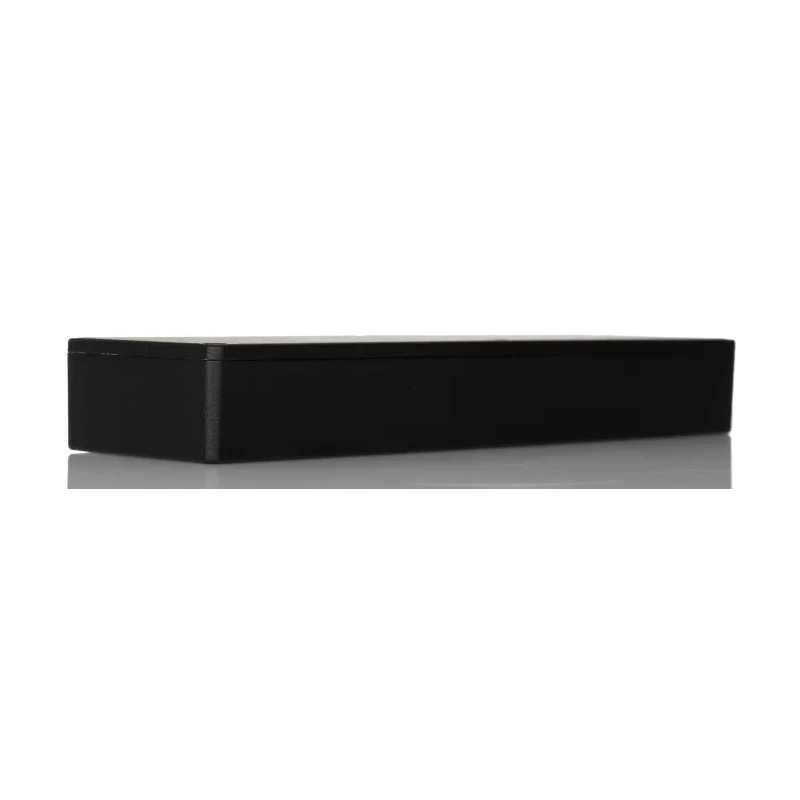 Hammond Die Cast Aluminium Enclosure IP54 Black Lid 35 mm x 254 mm x 70 mm 