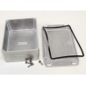 Hammond Flanged Die Cast Aluminium Enclosure IP65 82 mm x 110 mm x 44 mm 1590WSFL