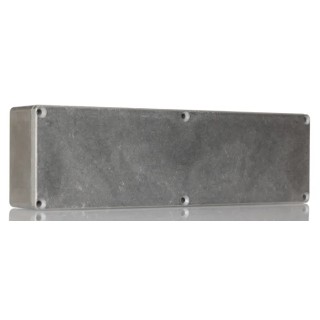Hammond 1590 Series Clear Natural Lid Die Cast Aluminium Enclosure IP54 35mm x 254mm x 70mm 1590BX2