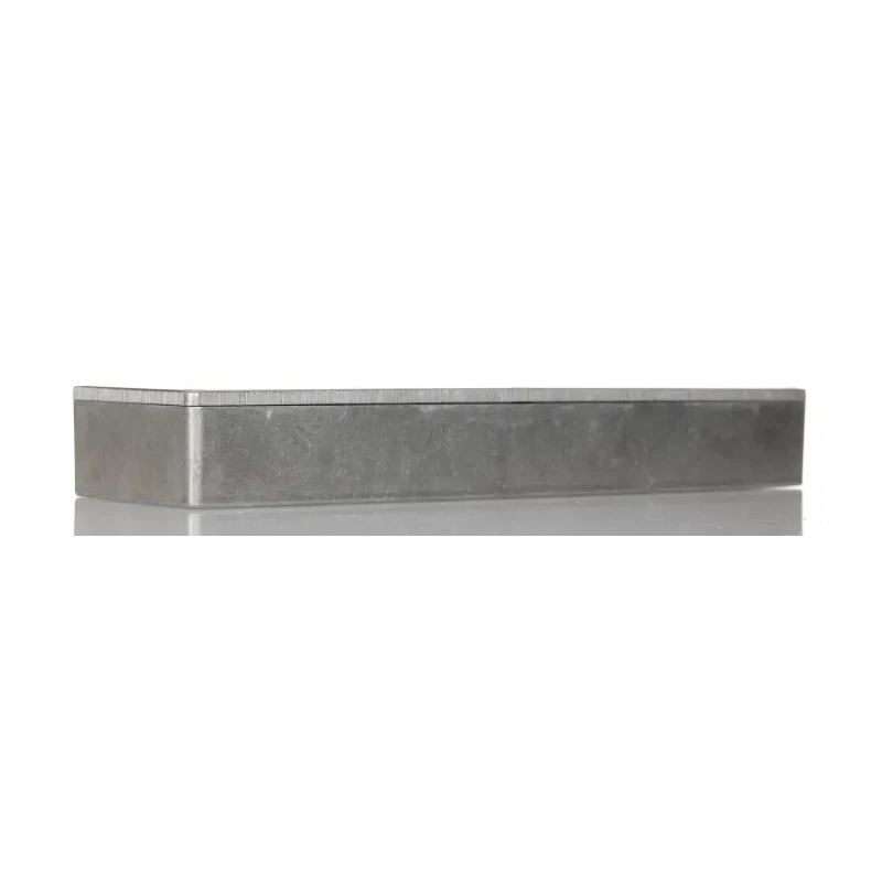 Hammond 1590 Series Clear Natural Lid Die Cast Aluminium Enclosure IP54 35mm x 254mm x 70mm 1590BX2