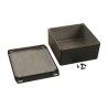 Hammond Flanged Black Die Cast Aluminium Enclosure IP65 82 mm x 110 mm x 44 mm 1590WSFLBK