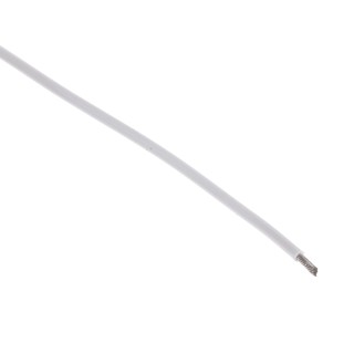 TE Connectivity SPEC 44 Series White Harsh Environment Wire 19 x 34 AWG Polyalkene 100 m 44A0111-22-9