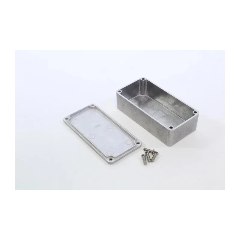 Hammond 1590 Series Die Cast Aluminium Enclosure, Natural Lid, IP54, 31 mm x 100 mm x 50 mm 1590G2