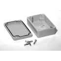 Hammond 1590Z Series Die Cast Aluminium Alloy Enclosure IP68 IK08 26 mm x 98 mm x 64 mm 1590Z062GY