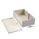 Hammond 1591 Series Grey ABS Enclosure IP54, 57 mm x 190 mm x 110 mm 
