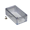 Hammond 1591T Series Infrared Red, Ice Blue, Clear Transparent Lid Polycarbonate Enclosure IP54 40 mm x 120 mm x 65 1591CTCL