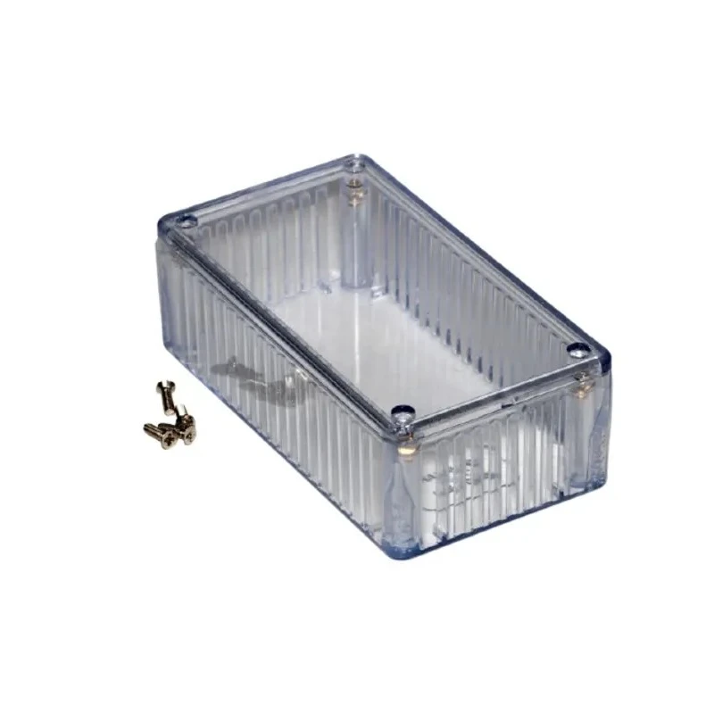 Hammond 1591T Series Infrared Red, Ice Blue, Clear Transparent Lid Polycarbonate Enclosure IP54 40 mm x 120 mm x 65 1591CTCL