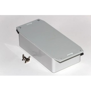 Hammond Flanged ABS Electrical Enclosure IP54 Protection 31 mm x 112 mm x 62 mm 1591BF2SGY