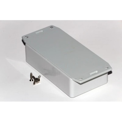 Hammond Flanged ABS Electrical Enclosure IP54 Protection 31 mm x 112 mm x 62 mm 1591BF2SGY