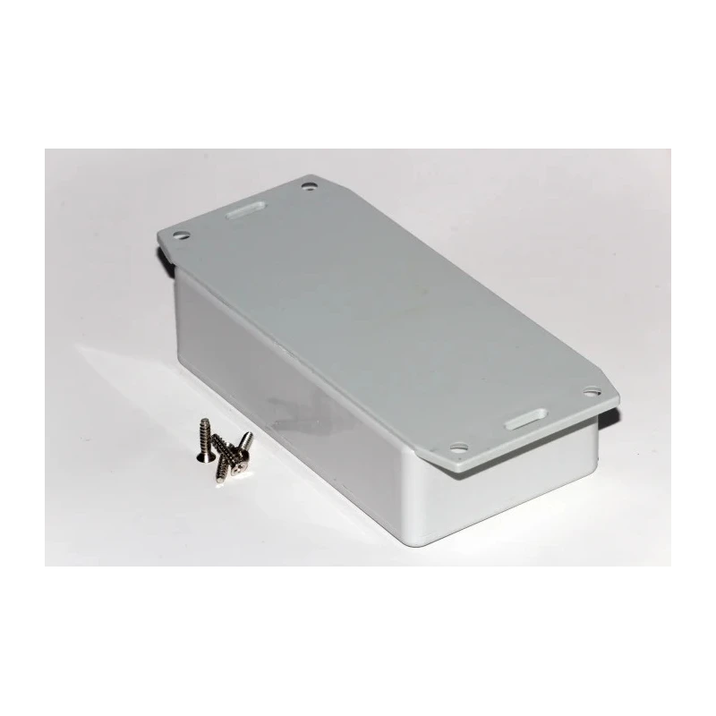 Hammond Flanged ABS Electrical Enclosure IP54 Protection 31 mm x 112 mm x 62 mm 1591BF2SGY