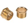 RS PRO Galvanised Brass Male Bush Cable Conduit Fitting 25 mm Nominal Size M25 619-985