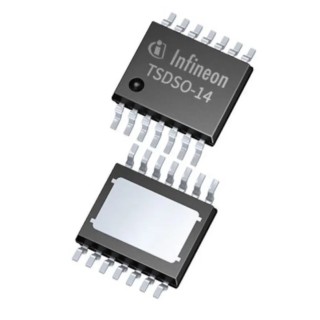 Infineon High Side 4-Channel Power Switch IC, Surface Mount TSDSO-14, 45V, 7mA, ITS4075QEPDXUMA1