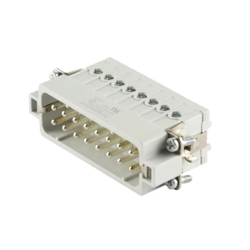 Amphenol Industrial Heavy Duty Power Connector Insert Male 16 Contacts 16A 250V C146 Series C14610A0161024