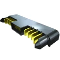 Samtec ET60T Series Right Angle Surface PCB Header 8 Contacts 2.54 mm Pitch 3 Row Shrouded 