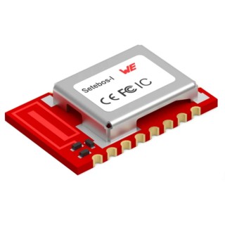 Wurth Elektronik Bluetooth Module 5.1 UART Interface 2Mbps Data Rate 6dBm Output Power 1.8-3.6V Supply 2611011024020