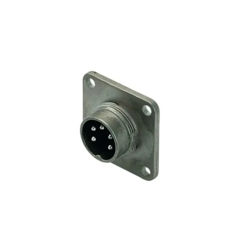Amphenol Industrial C091 6 Pole Straight M16 DIN Connector, 7A, 300V, IP67, Silver & Gold Plated Contacts C09131S0061002