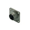 Amphenol Industrial C091 6 Pole Straight M16 DIN Connector, 7A, 300V, IP67, Silver & Gold Plated Contacts C09131S0061002