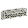 HARTING Heavy Duty Power Connector Insert 16A 500V Han ES Series Female 24 Contacts 09330242716