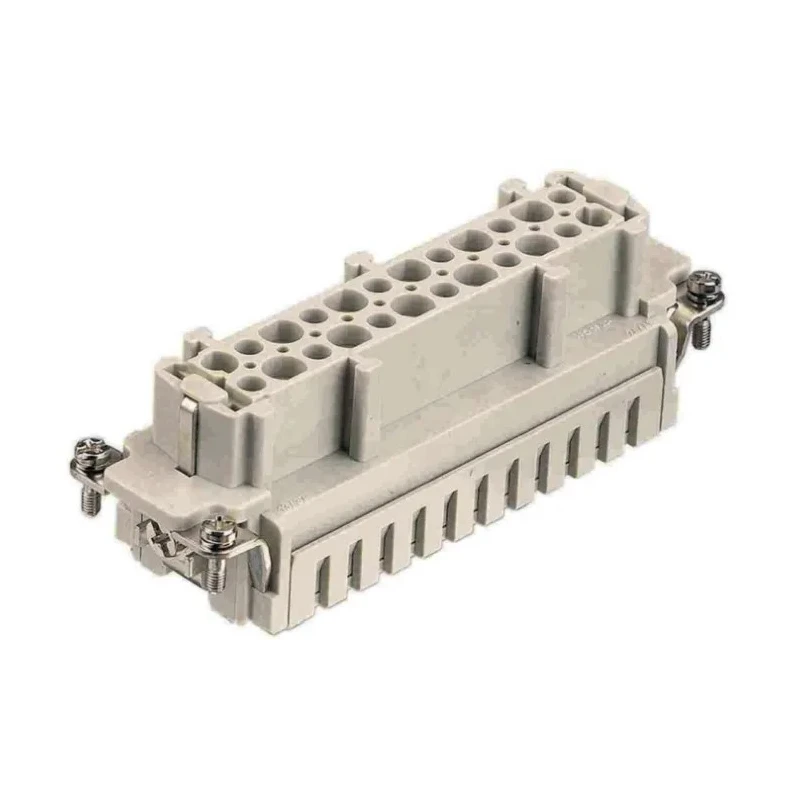 HARTING Heavy Duty Power Connector Insert 16A 500V Han ES Series Female 24 Contacts 09330242716