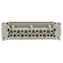 HARTING Heavy Duty Power Connector Insert 16A 500V Han ES Series Female 24 Contacts 09330242716