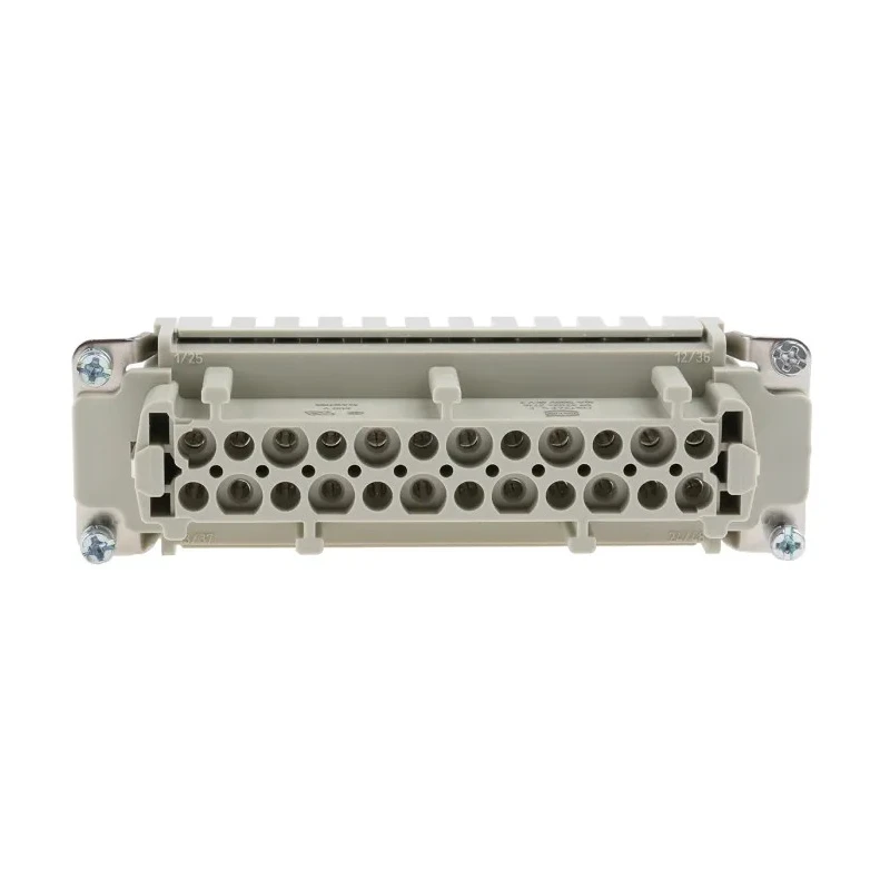 HARTING Heavy Duty Power Connector Insert 16A 500V Han ES Series Female 24 Contacts 09330242716