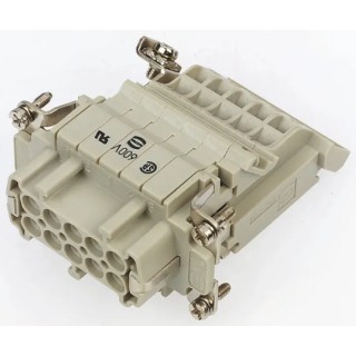 HARTING Han E AV Series 24-Contact Male Interface Module Cable 16A 500V 09330244625