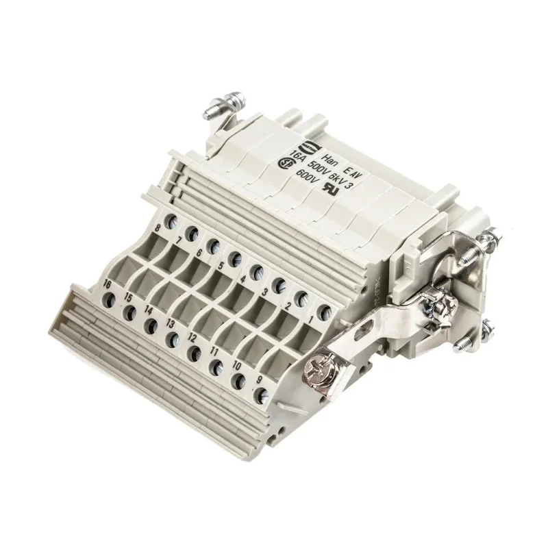 HARTING Han E AV Series 16-Contact Female Interface Module Cable 16A 500V 09330164725
