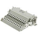 HARTING Heavy Duty Power Connector Insert 16A, Han B Series Female, 24 Contacts 09330244725