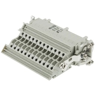 HARTING Heavy Duty Power Connector Insert 16A, Han B Series Female, 24 Contacts 09330244725