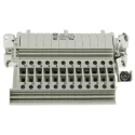 HARTING Heavy Duty Power Connector Insert 16A, Han B Series Female, 24 Contacts 09330244725