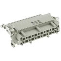 HARTING Heavy Duty Power Connector Insert 16A, Han B Series Female, 24 Contacts 09330244725