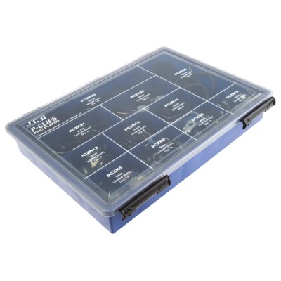 JCS 104 Piece Stainless Steel P-Clip Kit 5 mm to 60 mm PCZRAB1